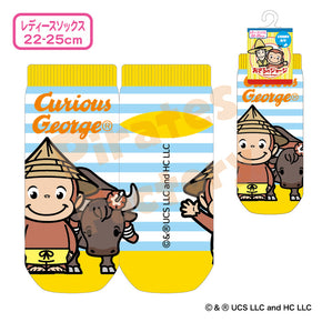 【おさるのジョージ】レディースソックス(石垣島限定/水牛)