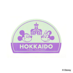【Disney FUN TRAVEL】コレクションステッカー(北海道/ミッキー&ミニー)