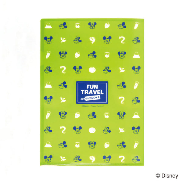 ディズニーワールド　限定ファイル Disney FUN TRAVEL】クリアファイル(静岡) - 海賊バザール