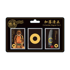 ※在庫限りで製造中止予定【ETCHING COLLECTION】コレクションマグネット(加藤清正/Vol.1)