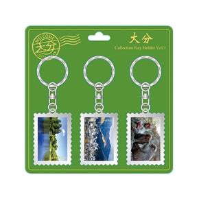 ※在庫限りで製造中止予定【ETCHING COLLECTION】コレクションキーホルダー(大分/vol.1)