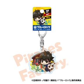 【ブルーロック】アクリルキーホルダー(SD/浅草限定/雷門/蜂楽 廻)