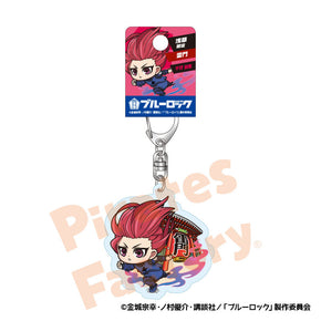 【ブルーロック】アクリルキーホルダー(SD/浅草限定/雷門/千切 豹馬)