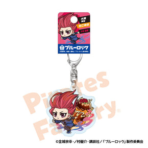 【ブルーロック】アクリルキーホルダー(SD/大阪限定/たこ焼き/千切 豹馬)
