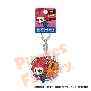 【ブルーロック】アクリルキーホルダー(SD/広島限定/もみじ饅頭/千切 豹馬)