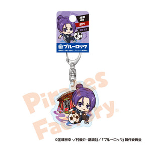 【ブルーロック】アクリルキーホルダー(SD/浅草限定/雷門/御影 玲王)