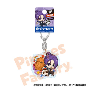 【ブルーロック】アクリルキーホルダー(SD/広島限定/もみじ饅頭/御影 玲王)