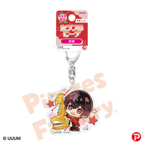 【カラフルピーチ】アクリルキーホルダー(名古屋限定/金鯱/ゆあんくん)