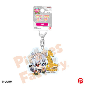 【カラフルピーチ】アクリルキーホルダー(名古屋限定/金鯱/どぬく)