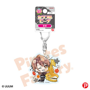 【カラフルピーチ】アクリルキーホルダー(名古屋限定/金鯱/うり)