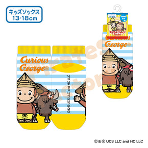 【おさるのジョージ】キッズソックス(石垣島限定/水牛)