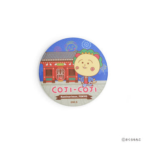 【ご当地コジコジ】缶バッジ(東京限定/雷門)