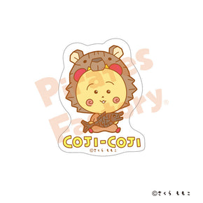 【コジコジ】ステッカー(北海道限定/木彫り熊)