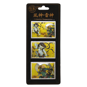 【ETCHING COLLECTION】コレクションマグネット(風神･雷神/Vol.1)
