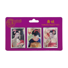 【ETCHING COLLECTION】コレクションマグネット(舞妓/Vol.2)