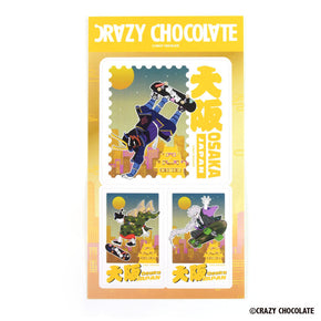 【CRAZY CHOCOLATE】コレクションステッカー 一陽来福 OSAKA