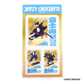 【CRAZY CHOCOLATE】コレクションステッカー 晴風明月 Mt.FUJI