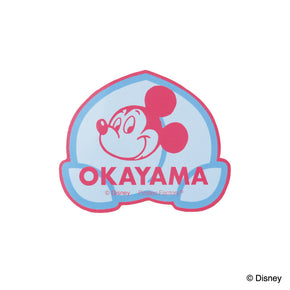 【Disney FUN TRAVEL】コレクションステッカー(岡山/ダイカット)