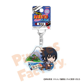 【NARUTO】アクリルキーホルダー(富士山限定/富士山/うちは サスケ)