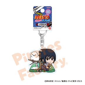 【NARUTO】アクリルキーホルダー(北海道限定/シマエナガ/うちは サスケ)