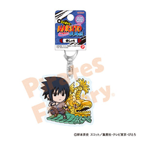 【NARUTO】アクリルキーホルダー(名古屋限定/金鯱/うちは サスケ)