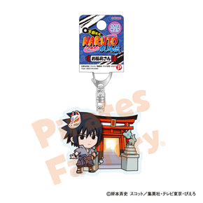 【NARUTO】アクリルキーホルダー(京都限定/お稲荷さん/うちは サスケ)