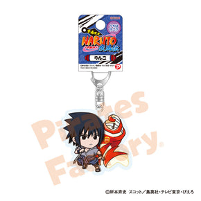 【NARUTO】アクリルキーホルダー(青森限定/りんご/うちは サスケ)