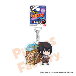 【NARUTO】アクリルキーホルダー(箱根限定/寄木細工/うちは サスケ)
