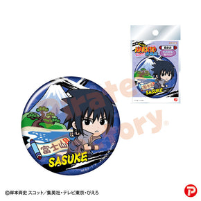 【NARUTO】缶バッジ(富士山限定/富士山/うちは サスケ)