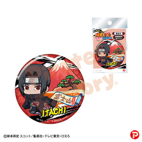 【NARUTO】缶バッジ(富士山限定/富士山/うちは イタチ)