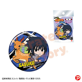 【NARUTO】缶バッジ(奈良限定/鹿/うちは サスケ)