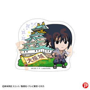 【NARUTO】ステッカー(大阪限定/大阪城/うちは サスケ)
