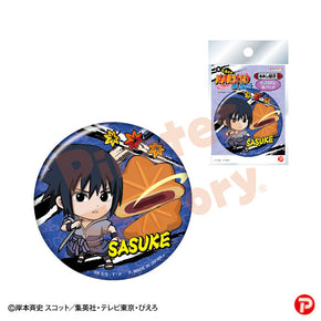 【NARUTO】缶バッジ(広島限定/もみじ饅頭/うちは サスケ)