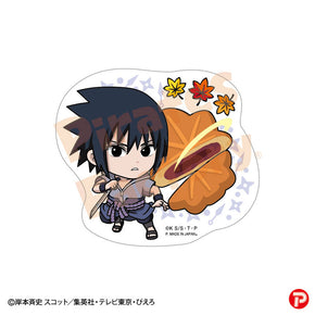 【NARUTO】ステッカー(広島限定/もみじ饅頭/うちは サスケ)
