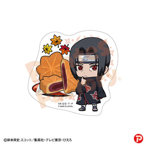 【NARUTO】ステッカー(広島限定/もみじ饅頭/うちは イタチ)