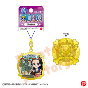 【ご当地 ONE PIECE】メタルキーホルダー(宮城限定 伊達政宗/ロビン)