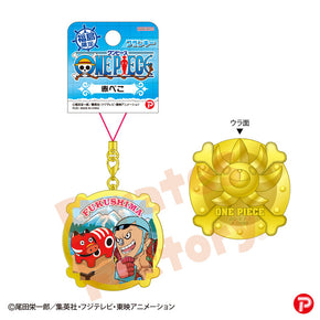 【ご当地 ONE PIECE】メタルキーホルダー(福島限定/赤べこ/フランキー)