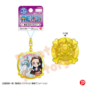 【ご当地 ONE PIECE】メタルキーホルダー(東京限定/東京スカイツリー/ロビン)