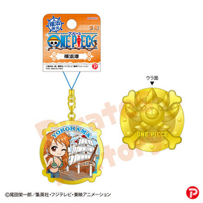【ご当地 ONE PIECE】メタルキーホルダー(横浜限定 横浜港/ナミ)