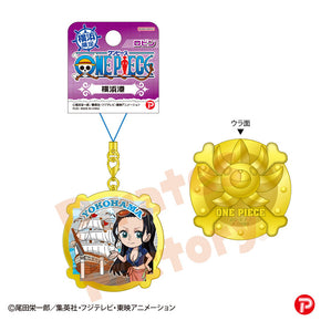 【ご当地 ONE PIECE】メタルキーホルダー(横浜限定 横浜港/ロビン)
