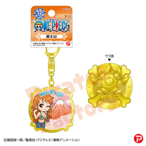 【ご当地 ONE PIECE】メタルキーホルダー(富士山限定/富士山/ナミ)