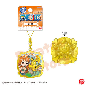 【ご当地 ONE PIECE】メタルキーホルダー(名古屋限定/金鯱/ナミ)