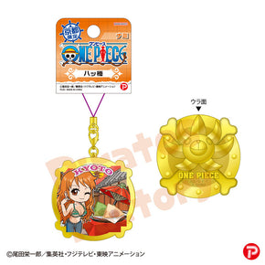 【ご当地 ONE PIECE】メタルキーホルダー(京都限定 八ッ橋/ナミ)