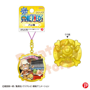 【ご当地 ONE PIECE】メタルキーホルダー(京都限定 八ッ橋/ウソップ)