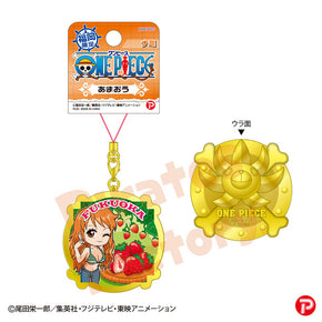 【ご当地 ONE PIECE】メタルキーホルダー(福岡限定/あまおう/ナミ)