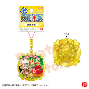 【ご当地 ONE PIECE】メタルキーホルダー(福岡限定/あまおう/ウソップ)