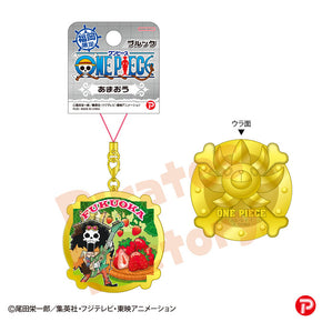 【ご当地 ONE PIECE】メタルキーホルダー(福岡限定/あまおう/ブルック)