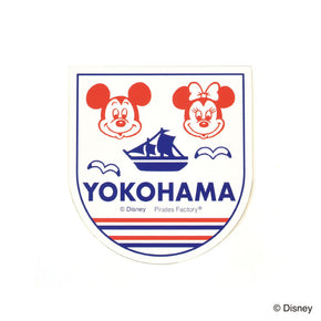 【Disney FUN TRAVEL】コレクションステッカー(横浜/ミッキー＆ミニー)
