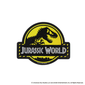 【JURASSIC WORLD】コレクションステッカー(VOL.01/ロゴ/黄色)