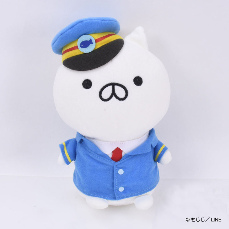 【ねこぺん日和】ぬいぐるみ（ねこくん駅長)【LINE CREATORS SHOP】